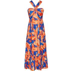 Lasaky - Seductive Backless Floral Print Maxi Dress with Halter Neck Design - Perfect for Beaches Dress With Halter Neck, Terry Cloth Dress, Halter Backless Dress, Long Blue Dress, Short Sleeve Maxi Dresses, Floral Print Maxi Dress, Floral Print Maxi, Button Up Dress, Bell Sleeve Dress