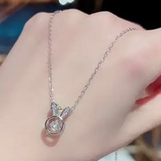 Stainless Steel Cute Bunny Pendant Rabbit Zirconia Choker Necklaces Super Cute And Sparkly New Without Tags Bunny Pendant, Rabbit Necklace, Choker Necklaces, Lovely Jewellery, Cute Bunny, Womens Jewelry Necklace, Choker, Choker Necklace, Jewelry Necklaces