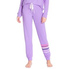 Stay In Stylish Comfort All Night Long In These Jogger Pajama Pants From Insomniax. Loungewear Women, Guys And Girls, Jersey Fabric, Color Purple, Set Dress, Boy's Clothing, Women's Intimates, Soft Fabric, Pant Jumpsuit