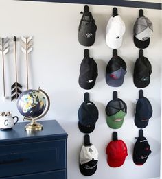 Making a creative hat rack for wall to store and display your precious hats can be easy with these ideas. Try them out today! Hat Wall