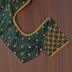 Green Work Blouse Designs, Bottle Green Blouse, Zardosi Work Blouse, Designs Blouse, 29 October, Cutwork Blouse, Latest Bridal Blouse Designs, Aari Designs