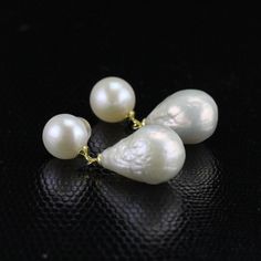 I made the earrings with 8mm and 10-11mm ivory color drop pearls with 925 silver Item No:ERS242 Item : real freshwater baroque pearl earrings Pearl shape: drop shape Big Pearl size:10-11mm Small pearl size:around 8mm Pearl color: ivory white Pearl skin:clean Pearl quality:AA Pearl luster: good Metal:silver Packing: beautiful gift box,ready for gift giving Please contact Lisha freely if you have any specific demand or need custom order, I will always try my best to meet your request. White Drop Pearl Earrings, White Drop Pearl Pendant Earrings, White Drop Pearl Earrings With Pendant, White Pear-shaped Pearl Earrings With Pendant, White Pear-shaped Pearl Pendant Earrings, Classic Baroque Pearl Earrings In Pearl White, White Akoya Pearl Earrings In Pear Shape, Classic White Baroque Pearl Earrings, White Baroque Pearl Earrings For Formal Occasions