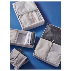 RENSARE clothes bag, set of 3, check pattern/gray black. It’s quite nice when clothes and small items have an obvious place and home. You don’t have to look for socks and earphones when you’re on the go in the morning – and you can pack the suitcase in a snap. 100% polyester (min. 90% recycled). Best Packing Cubes, Topo Designs, Ikea Family, Packing Cubes, Shoe Bags, Waterproof Bags, Plastic Animals, Travel Packing, Clothes Organization