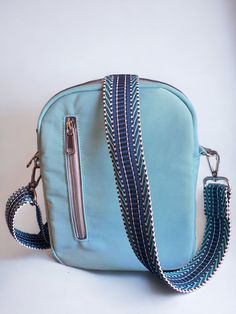 Versatile and stylish sling bag perfect for a day out.   Can be carried as a sling, backpack or a crossbody.   Features Top main zipper pocket Front zipper pocket Back outer slip pocket Inner slip pocket 2 adjustable removable straps Measures  7" long 9" high 2.5" wide at base Robin Blue, Sling Bag, Zipper Pocket, Cross Body Handbags, Convertible, Purses And Handbags, Backpacks, Gift Card, Bathing Beauties