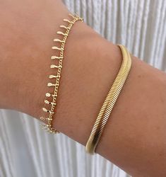 Dainty Gold Fringe Bracelet Abalone Bracelet, Fringe Bracelet, Jewelry Stacking, Gold Bar Bracelet, Spike Bracelet, Dainty Gold Bracelet, Gold Fringe, Stacking Bracelets, Bracelet Minimalist