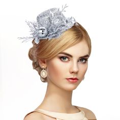 PRICES MAY VARY. Elegant Design: This Zinniday Victorian Retro Fascinator is a perfect accessory for women attending high tea parties or derby events. Inspired by the 20s and 50s fashion, it features a beautiful top hat design that adds a touch of sophistication to any outfit. Premium Quality: Made with high-quality materials, this fascinator ensures durability and comfort. The intricate detailing and craftsmanship make it a standout piece for those who appreciate vintage-style accessories. Vers Winter Party Vintage Fascinator, Winter Wedding Fascinator Hat, High Tea Hat, High Tea Hats, Kentucky Derby Cocktails, Tea Hat, Tea Hats, Kentucky Derby Fascinator, High Tea Party