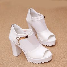 Shipping: Worldwide Express Shipping AvailableDelivery time: 7-15Days Fast ShippingReturns: Fast refund, 100% Money Back Guarantee.Brand Name: GXMGSTOrigin: Mainland ChinaUpper Material: PUToe Shape: Peep ToeWith Platforms: NoHeel Height: High (5cm-8cm)Heel Type: Square heelPump Type: BasicStyle: sexyFashion Element: PlatformSeason: Spring/AutumnOutsole Material: Rubberis_handmade: YesInsole Material: PUOccasion: PartyModel Number: 23434Fit: Fits true to size, take your normal sizeLining Materia Trendy Fish Mouth Heels For Spring, Trendy Spring Peep Toe Heels, Brown Shoes Men, Large Size Womens Shoes, Steel Toe Shoes, Basic Heels, Casual High Heels, Boots For Short Women, Open Toe Slippers