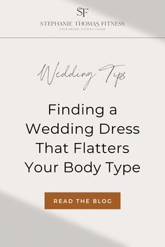 the wedding dress that flatters your body type