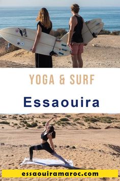 Essaouira est une belle ville du Maroc. Elle possède de belles plages et c'est une ville charmante avec ses fortifications, ses vieilles maisons marocaines et ses marchés colorés. Et encore plus, Essaouira a tout ce dont vous aurez besoin pour une retraite de yoga incroyable : de superbes vagues pour surfer, une vue parfaite sur le coucher de soleil depuis votre terrasse ou votre balcon et un paysage incroyable pour vous faire oublier vos bien être lors d'un séjour de yoga au Maroc. Plein Air, Surfing, Pendant