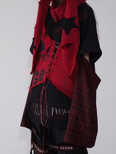 The price is for a sweatshirt only, others are not included. Garment Size SizeS-MM-LFull Length7276Shoulders5155Sleeve Length5357Bust124128 Steampunk Fashion Male, Gothic Skirts, Black Punks, Layered Design, Outfits With Hats, Steampunk Fashion, Lace Shirt, Lolita Dress, Kawaii Fashion