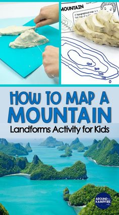 landforms STEM project for making a 3D topographical map in science. Topographic Map Activities, Plants Science Activities, Burlap Classroom Decor, Landforms Activities, Biomes Activities, Pollination Activity, Plants Life Cycle Activities, Add Math, Butterfly Life Cycle Activity