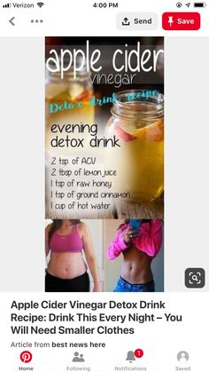 Apple Cider Vinegar Remedies, Joe Cross, Full Body Detox, Natural Detox Drinks