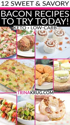 12 sweet and savory bacon recipes to try today keto low carb