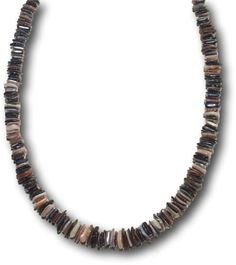 "This Native Treasure Chips Puka Shell Necklace is Beautifully Handcrafted by our Traditional Island Artisans using 9-12mm Hand-Selected Class 'A' Quality Shells that are Cut and Polished. Select your size from a 7\" Bracelet up to a 30\" inch long Necklace, priced accordingly. Perfect for MEN WOMEN BOYS GIRLS TEENS AND KIDS. 'Good Karma' Shells Indigenous to the Powder White Beaches of the Philippines. Perfect to take that Tropical Feeling with You! Truly Native Treasure! Features Silver Plated Pooka Shell Necklace Men, Tropical Necklace, Tropical Jewelry, Puka Shell Necklace, Puka Shell, Beach Bracelets, Beading Wire, Shell Necklace, Beaded Trim