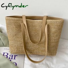 Brand Name: CyflymderHandbags Type: Shoulder BagsTypes of bags: Shoulder & HandbagsMain Material: StrawLining Material: PolyesterShape: Casual TotePlace Of Origin: ZHE JIANG ProvinceOrigin: Mainland ChinaHardness: SOFTPattern Type: SolidInterior: No PocketDecoration: NONEExterior: NONEOccasion: VersatileClosure Type: zipperGender: WOMENStyle: CasualModel Number: ShoulderNumber of Handles/Straps: Twoshoulder bag: handbagbags for women: Handbag for Womensac a main femme: torebka damskaWomen shoulder bags: Causal Luxury HandbagsFemale Shoulder Bag: Women's HandbagFemale Bolsas: luxury designer handbagPurses Handbags: Ladies Phone Purse Bolso MujerLady Hand Bags Purse: Travel Purses and HandbagsFemale Shoulder Simple Bag: Shoulder Messenger Bags[23y 2m 9d] Branded Shopping Bags, Simple Bag, Women Backpack Travel, Yellow Handbag, Green Handbag, Makeup Bag Organization, Woven Handbags, Travel Bags For Women, Travel Purse