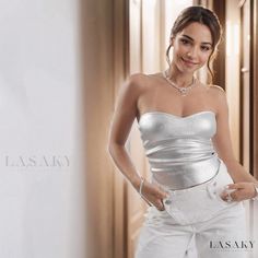 Lasaky - Stylish Innerwear-style Bandeau Top with Body-shaping Waist Cincher Dresses Casual Boho, Club Outfits For Women, Y2k Crop Top, Bodycon Tops, Rhinestone Top, Boho Summer Dresses, Waist Cincher, Boho Casual, Sweet Dress