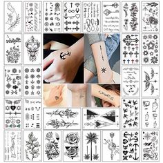 temporary tattoos for women and men