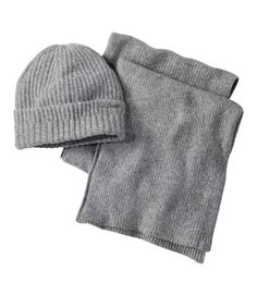 This versatile gift set features our super-cozy Rib Knit Beanie with matching scarf. They both match perfectly with all of our outerwear. 90% polyester/6% nylon, /4% spandex. Handwash; dry flat or line dry. Soft and durable rib knit. Imported. | Adults' Rib Knit Hat and Scarf Gift Set, Synthetic/Nylon Rib Knit Hat, Knit Hat And Scarf, Soft Hats, Hat And Scarf, Winter Hats Beanie, Scarf Gift, Knit Hat, Ll Bean, L L Bean