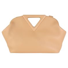 Beige Interior, Exterior Colors, Bag Shoulder, Leather Interior, V Shape, Colorful Interiors, Fashion Handbags, Handbag Accessories, Bottega Veneta