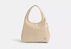 Lana Shoulder Bag | COACH Elegant Coach Shoulder Bag, Coach Lana Shoulder Bag, Coach Lana Bag, Lana Shoulder Bag Coach, Coach Brooklyn Shoulder Bag, Coach Cream Shoulder Bag, White Coach Shoulder Bag With Handles, Coach Purse, Coach Soft Leather Shoulder Bag For On-the-go