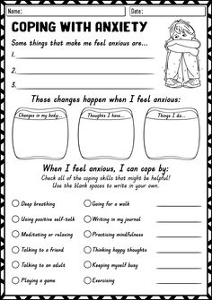 Coping with Anxiety Worksheets Cbt Therapy For Sleep, Free Cbt Therapy Worksheets, Cbt Worksheets For Kids Activities, Counseling Worksheets Therapy Tools, Therapy Worksheets For Kids, Free Therapy Worksheets, Cbt Therapy Worksheets, School Based Therapy