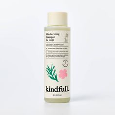 a bottle of kindfull deodorant on a white background