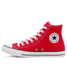 Converse Cheerful Chuck Taylor All Star 167069F Red Chuck Taylors, Red Chucks, Red Converse, Beyonce Knowles, Converse Sneakers, Converse Chuck Taylor All Star, Chuck Taylor Sneakers, Chuck Taylor All Star, Converse Chuck