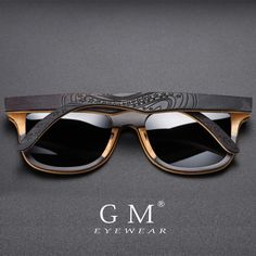 Style: Oval Origin: Mainland China Model Number: S5832 Lenses Optical Attribute: Polarized,MIRROR,Gradient,Photochromic,Anti-reflective,UV400 Lenses Material: Polaroid Lens Width: 60 MM Lens Height: 48 MM Item Type: Eyewear Gender: MEN Frame Material: Wooden Eyewear Type: Sunglasses Department Name: Adult Certification: CE Brand Name: GM Black Skateboard, Retro Eyewear, Black Men's Fashion, Black Sunglasses Square