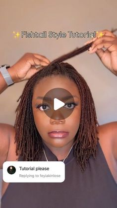 Dorenda Standifer on Instagram: "✨This style was so easy to do, all you need is a little bit of skill and 2 bobby pins! ✨I dug this one up from my loose natural hair days! It's so much easier with locs. ✨You can loosen it up when it's done for a more dramatic effect!  #quicklocstyles #locs #locjourney #microlocs #microlocsjourney #microlocstyles  #sisterlocks #sisterlocs #allofthelocs #tinylocs #tinylocks  #locnation  #4clocs #4yearslocd" Microlocs High Bun, Hair Styles For Microlocs, Loc Decoration Dreadlock Hair, Micro Loc Styles For Short Hair, Sisterloc Styles Hairstyles, Sista Locks Styles, Sisterlocks Color Ideas, Ombre Sisterlocks, Sisterlocs Updo Loc Hairstyles