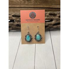 * Rjewelry Type : Earrings * Tribal Affiliation : Navajo * Main Stone : Turquoise * Metal : Sterling Silver This Is A Pair Of Navajo Post Earrings Made Of Turquoise Sterling Silver. These Earrings Are 1 3/4 Inches Long And 7/8 Of An Inch Wide. They Are Stamped Sterling And Signed By The Artist Sheila Becenti. Will Vary Thank You For Checking Out Our Items. Please Contact Us With Any Questions. Exported By Exportyourstore 11/21/22 Southwestern Turquoise Teardrop Earrings For Gift, Handmade Southwestern Turquoise Teardrop Earrings, Handmade Turquoise Teardrop Earrings In Southwestern Style, Handmade Turquoise Teardrop Earrings Southwestern Style, Southwestern Style Teardrop Dangle Earrings, Southwestern Teardrop Gemstone Jewelry, Southwestern Style Teardrop Gemstone Jewelry, Bohemian Teardrop Turquoise Jewelry, Turquoise Teardrop Bohemian Jewelry