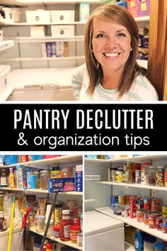 pantry declutter and organization tips