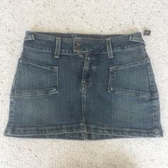 Denim Jean Skirt. Y2k 90s Early 2000s Look. Y2k Style Dark Wash Mini Skirt With Pockets, Y2k Dark Wash Mini Skirt With Pockets, Y2k Style Dark Wash Mid-rise Mini Skirt, Y2k Dark Wash Mid-rise Mini Skirt, Y2k Style Mid-rise Dark Wash Mini Skirt, Y2k Medium Wash Skirt With Pockets, Y2k Style Dark Wash Mini Denim Skirt, Y2k Dark Wash Mini Denim Skirt, Y2k High-rise Dark Wash Skirt