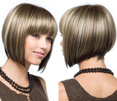 TORI Hi Fashion Collection - Bloomsbury Wigs Inverted Bob With Fringe, Chin Length Bob With Bangs, Short Blonde Pixie Cut, Blonde Inverted Bob, Kort Bob, Bob With Fringe, Stacked Bob, Bob Hairstyles With Bangs, Chin Length Bob