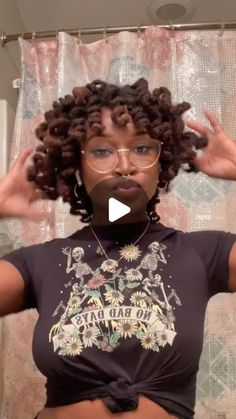 savanah on Instagram: "FULL CURLY LOCS TUTORIAL !!! 🌱💓💓 w/ @freetheroots   Are you guys trying this hairstyle out??  . . . #locs #loccurls #locstyles #locnation #loclivin #locjourney #loclife #loclove #locqueen #locstylesforwomen #locstylist #curlylocs #coloredlocs #brownlocs #loctutorial #freetheroots" Petal Updo Locs, Start Locs On Short Hair, Locs With Curls Black Women, Loose Locs Hairstyles For Women, Vintage Loc Styles, Med Locs Hairstyles Women, Locs Bantu Knot Styles, Rod Loc Styles, Homecoming Loc Styles