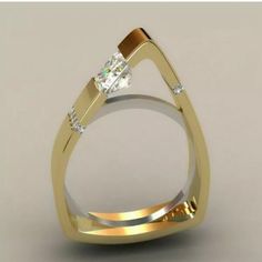 This Ring Is Definitely An Attention Grabber. From It’s Unique Style To The Fiery Square Zirconium Diamond. Size 7 Unique Rings For Women, Red Stones, Makijaż Smokey Eye, Custom Wedding Rings, Gold Wedding Jewelry, Zircon Ring, Fashion Ring, Red Stone, Engagement Jewelry