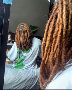 Dread Aesthetics, Light Brown Locs, Locs Aesthetic Faceless, Locs Aesthetic Black Women, Female Dreadlocks Styles, Black Guy With Locs Aesthetic, Girls With Locs Aesthetic, Cute Dreads