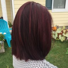 Mahogany Red Hair, Hair Color Mahogany, Mahogany Hair, Winter Hair Color, Haircut And Color, Hair Color And Cut, Red Hair Color, Winter Hairstyles