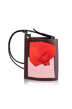 Material: 100% Sheep leather Color: Red, Pink Adjustable shoulder strap. The whole bag is devided into two parts. Heart shaped bottom. Flap closure with magnetic fastening. Half Moon Design, Mini Backpacks, Sheep Leather, Moon Design, Bags Mini, Girls Best Friend, Mini Backpack, Handbag Accessories, Wallet Case