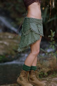 Faerie Costume, Steampunk Skirt, Moda Hippie, Mode Hippie