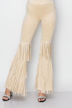 New! VOCAL SUEDE fringe HIPPIE BELL BOTTOM pant slimming SM-3X flared western NATURAL was just added to eBay. Check it out! #eBay #eBaySeller Chic Flares With Frayed Hem For Fall, Fitted Flares With Frayed Hem For Fall, High Waist Flares With Frayed Hem For Fall, High Waist Frayed Hem Flares For Fall, Fitted Bottoms With Frayed Hem For Fall, Spring Wide Leg Bottoms With Fringe, Wide Leg Bottoms With Tassels, Wide Leg Pants With Fringe For Fall, Wide Leg Fringe Pants For Fall