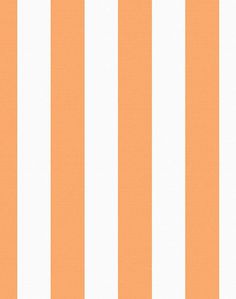 an orange and white striped wallpaper pattern