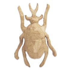 a statue of a bug is shown on a white background