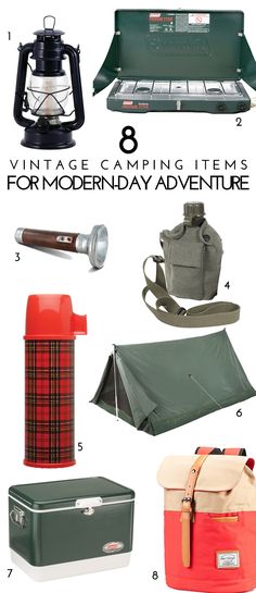 camping items for the modern day adventure