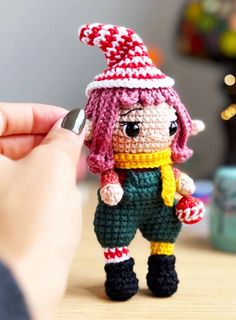 Amigurumi Christmas Elf Girl Doll Free Pattern-1 – Free Amigurumi Patterns