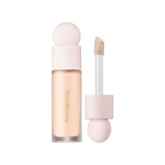 What it is: A lightweight, hydrating concealer with cake-free, medium-to-full coverage that lasts while brightening skin with a radiant finish.Coverage: Medium Finish: Radiant Formulation: Liquid Skin Type: Normal, Dry, Combination, and Oily Ingredient Callouts: Free of sulfates SLS and SLES, parabens, formaldehydes, formaldehyde-releasing agents, phthalates, mineral oil, retinyl palmitate, oxybenzone, coal tar, hydroquinone, triclosan, and triclocarban, and contains less than one percent of syn Rare Beauty Liquid, Brightening Concealer, Mens Beard Grooming, Corrector Concealer, Root Touch Up, Liquid Highlighter, Luminizer, Rare Beauty, Body Brushing