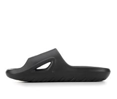 This product is part of the adidas® End Plastic Waste movement and contains recycled content, EVA construction made with a minimum of 50% natural and renewable materials, Easy slip-on entry, Open round toe, Cushioned foam insole with traction design, Bio-based EVA midsole made with 17% plant-based content derived from sugarcane, Durable outsole with traction grooves, adidas® branding details including embossed upper | Men's Adidas Adicane Sustainable Sport Slides Sandals in CBlack/CBlack Size 11 Adidas Synthetic Sandals For Outdoor, Sporty Slip-resistant Sandals For Water Sports, Slip-resistant Sandals For Streetwear, Comfortable Adidas Slip-on Slides, Comfortable Slip-on Sandals For Water Sports, Adidas Slip-resistant Slip-on Slides, Adidas Cushioned Slide Flip Flops, Adidas Sandals For Summer Outdoor Activities, Adidas Slide Flip Flops With Cushioned Footbed