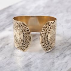 Tribal etched brass cuff. This brass bracelet is a mix of entirely handmade pieces and cast designs, with all details being hand carved. Made by skilled metal smiths in the Rajasthan region of Northern India. The brass we use is a combination of zinc and copper and is nickel-free. Baizaar jewelry features soulful and spirited jewelry handmade by empowered artisans in India and Thailand. The always evolving collection offers an adventurous mix of traditional and innovative work. Baizaar prioritiz Luxury Brass Bracelets With Intricate Design, Luxury Traditional Stamped Bangle, Always Evolving, Fun Arts And Crafts, Brass Cuff, Brass Bracelet, Beauty Body, Accessories Jewelry Earrings, Jewelry Handmade