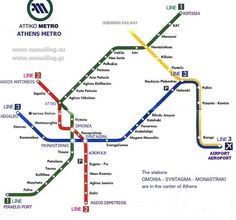 a map of the metro lines in atlanta