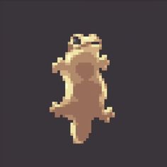 an old pixellated image of a ghost