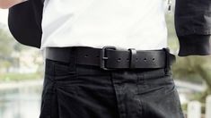 BELT | KILLSPENCER® Casual Black Belts For Everyday, Casual Black Belt For Everyday, Modern Belt Buckles With Belt For Everyday Use, Modern Business Belt With Belt Clip, Modern Black Belt Buckles For Everyday, Everyday Black Leather Belt Buckle, Modern Black Belt With Belt Clip, Everyday Black Leather Belt Buckles, Modern Black Belt With Clip